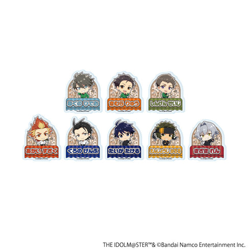 『アイドルマスター SideM』おなまえプレートバッジ02/BOX(全8種)(公式イラスト)
